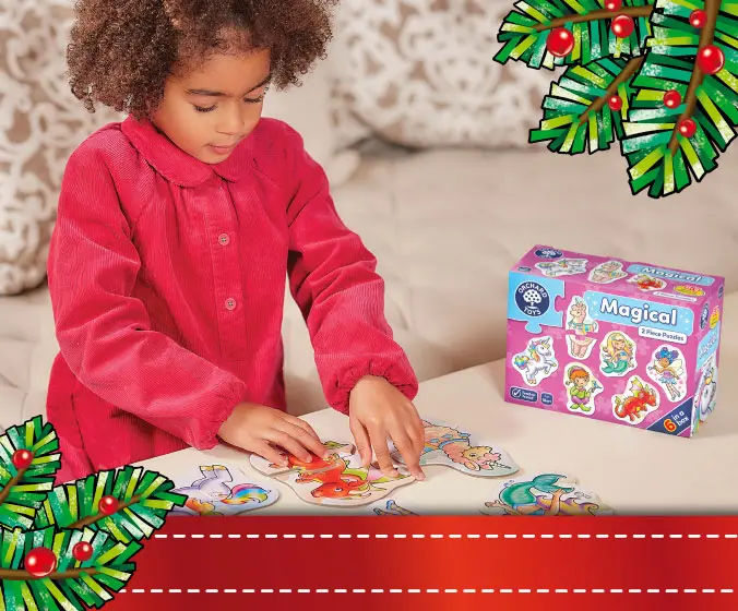 First jigsaws which include chunky, wipe-clean pieces...perfect for little hands!