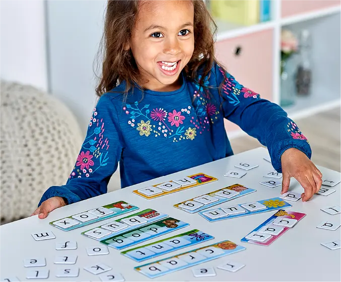 These fun literacy games offer a great way to get children learning their spelling and ABC's.