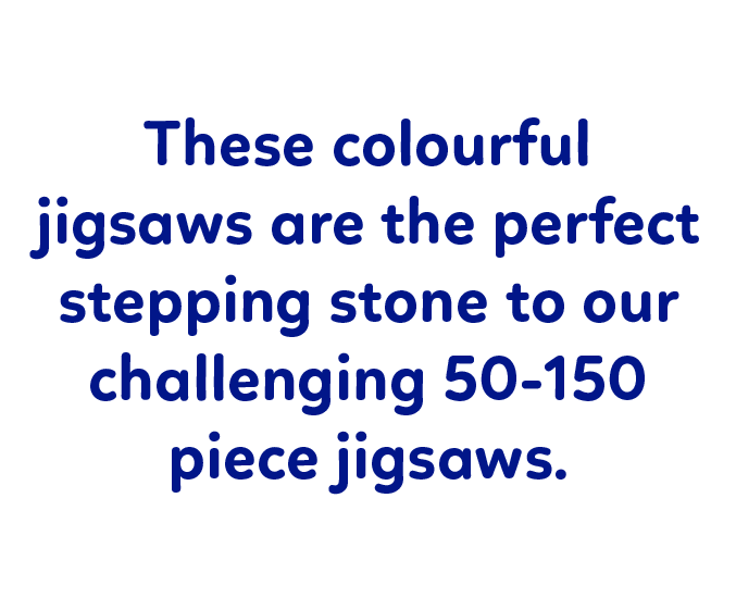 A collection of beautifully illustrated children's floor jigsaws from 25 up to 50 pieces.