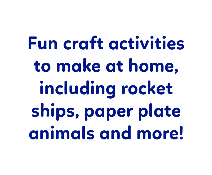 Some great free kids craft ideas to help you get creative with your children!