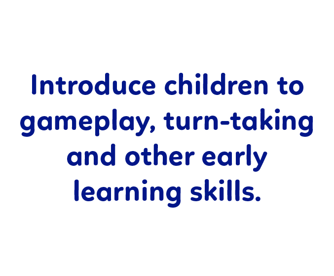 These fun first games are a great way to introduce gameplay to children from as young as 18 months.