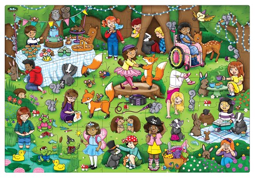 Orchard Toys Jigsaw Puzzle - Woodland Party