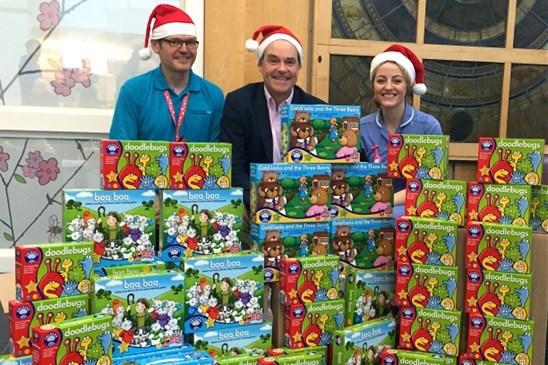 Orchard Toys N & N Hospital Toy Donation 2015 Orchard Toys N & N Hospital Toy Donation 2015