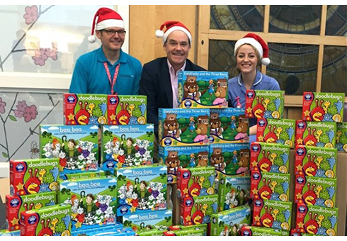 Orchard Toys N & N Hospital Toy Donation 2015
