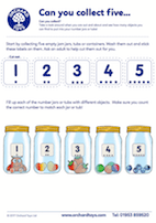Collect and Count Activity Sheet