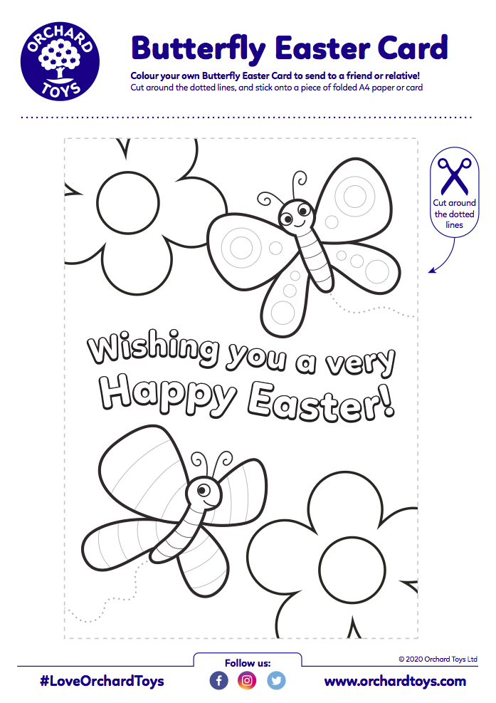 Easter Butterfly Card