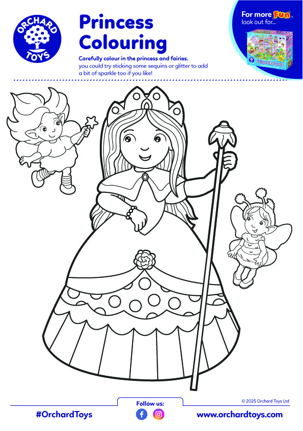 Princess Colouring