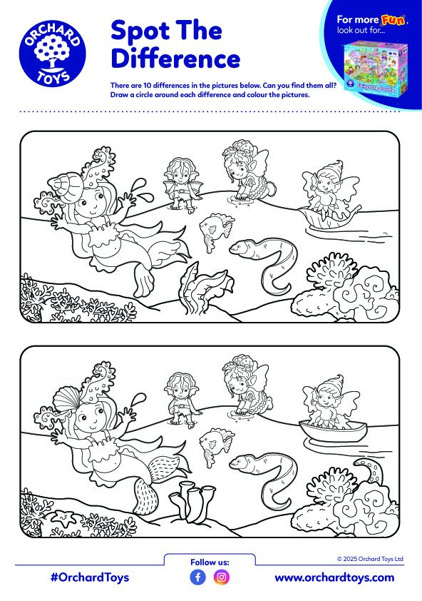 Spot the difference Spot the difference