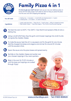 Family Pizza 4 in 1