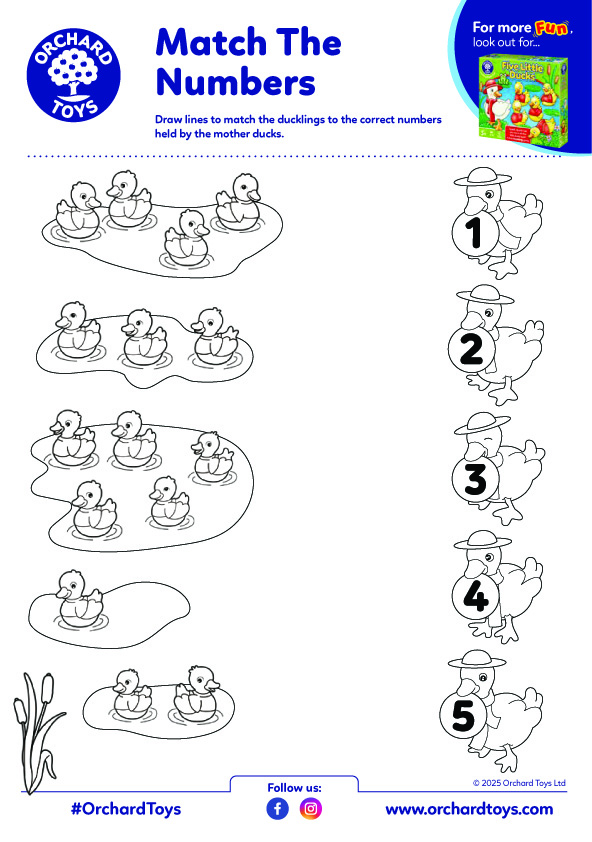 Match the numbers Match the numbers