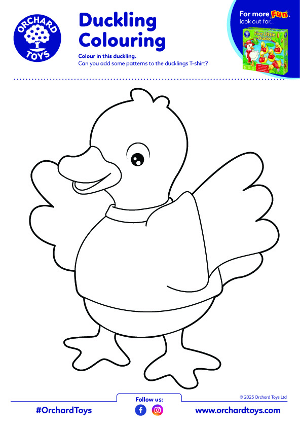 duckling colouring