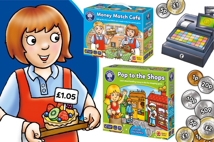 Orchard toys money match cafe outlet