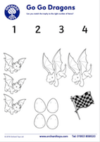 Go Go Dragons Activity Sheet