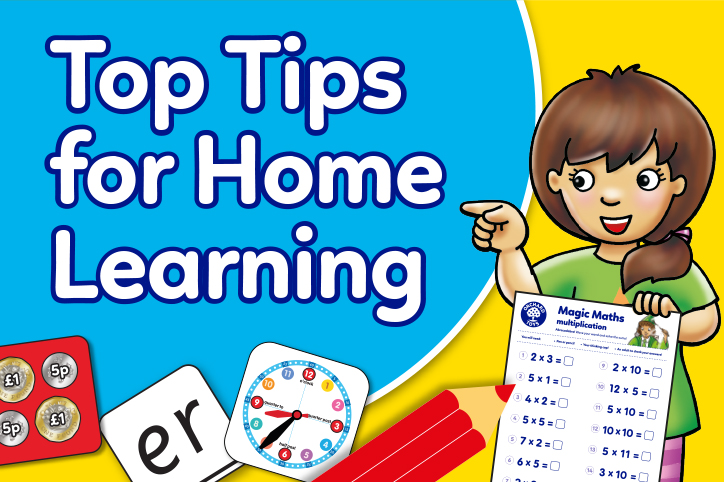 Top Tips for home Learning Top Tips for home Learning