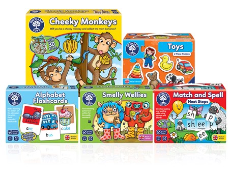 Orchard Toys Games and Jigsaws January 2017