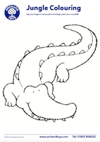 Jungle Colouring Sheet