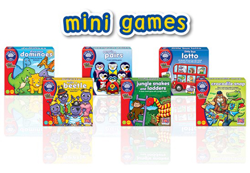 Orchard Toys Mini Games Launch April 2016