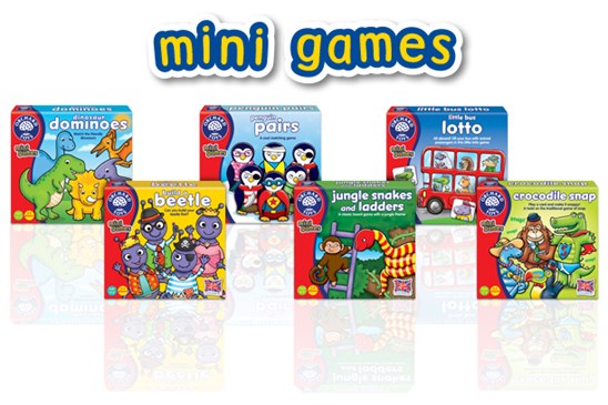 Orchard Toys Mini Games Launch April 2016