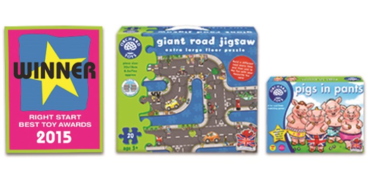 Right Start Awards Win 2015 Orchard Toys Right Start Awards Win 2015 Orchard Toys