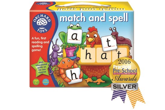 Match and Spell Silver Award Practical Preschool