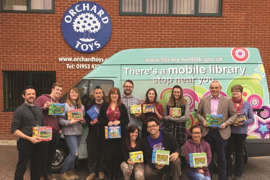 Orchard Toys Mobile Library Donation