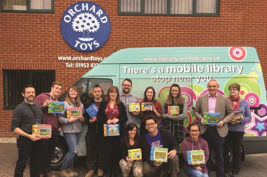 Orchard Toys Mobile Library Donation Orchard Toys Mobile Library Donation