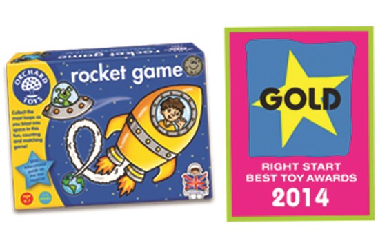 Orchard Toys Right Start Award Gold 2014