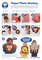 Paper Plate Monkey