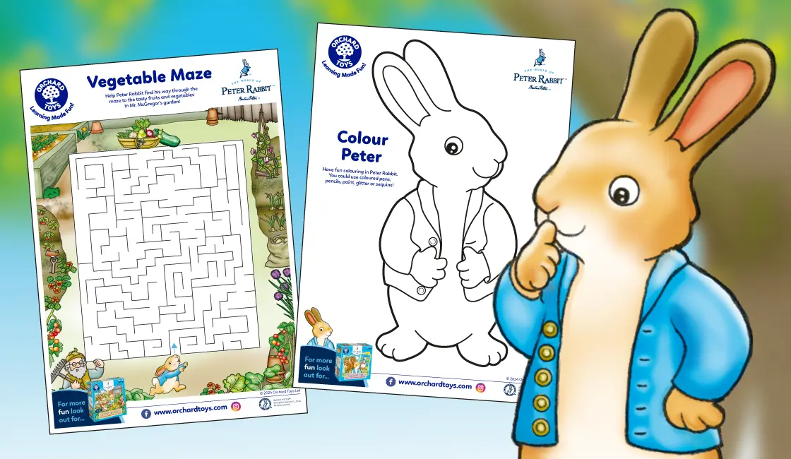 Peter Rabbit Activity Sheets