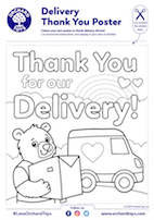 Thank You for Our Delivery Van