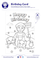 Farm Birthday Card