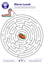 Worm Lunch Maze