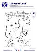 National Dinosaur Day Card