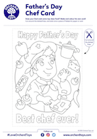Father's Day Chef Card