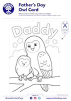 Father's Day Owl Card