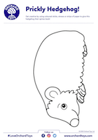 hedgehog Craft Activity