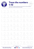 Trace the Numbers
