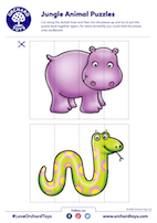 Jungle Animal Puzzles