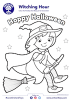 Witch Colouring