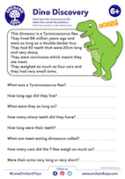 Dino Comprehension