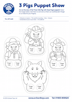 Three Pigs Puppet Show
