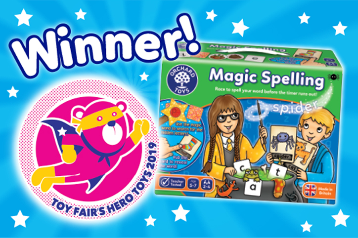 Magic Spelling Toy Fair Award Win Magic Spelling Toy Fair Award Win