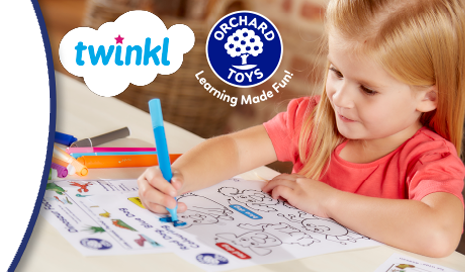 Twinkl x Orchard Toys Activity Sheets