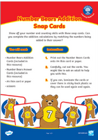 Addition Snap Cards