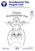 penguin card penguin card