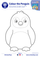 Colour the Penguin