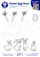 Easter Egg Hunt Activity Sheet
