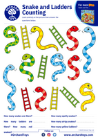 Snakes and Ladders Counting