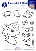 Unicorn Cut & Stick