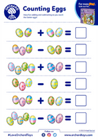Counting Eggs Activity Sheet